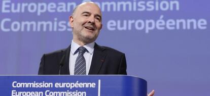 El comisario europeo de Asuntos Económicos y Financieros, Pierre Moscovici.