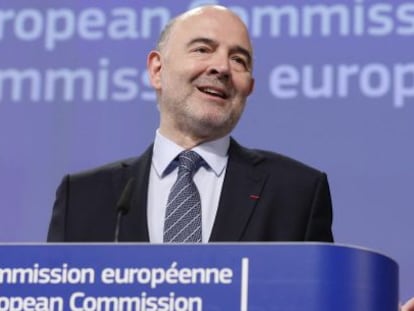 El comisario europeo de Asuntos Económicos y Financieros, Pierre Moscovici.