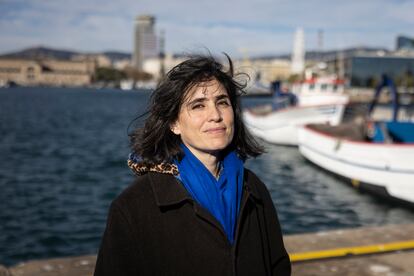 Marina Monsonís a la Llotja de Pescadors del Port Vell de Barcelona