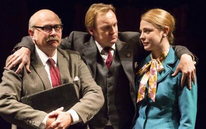 Un momento de 'This house', en el National Theatre de Londres.