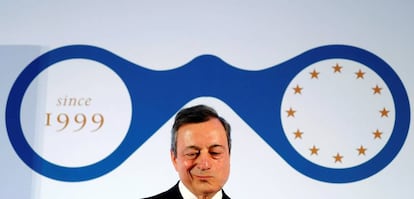 Mario Dragi, presidente del Banco Central Europeo.