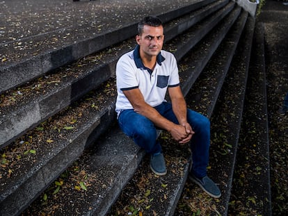 Antonio Carrillo, en los Llanos de Aridane (La Palma) este jueves.