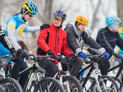 Innovación murciana para que los ciclistas tengan calor a -20º