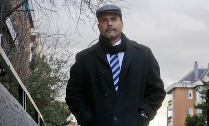 El exespía cubano Gerardo Hernández, en Madrid.
