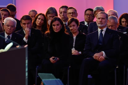 Acto de conmemoración del 80 aniversario de la liberación del campo de exterminio nazi de Auschwitz