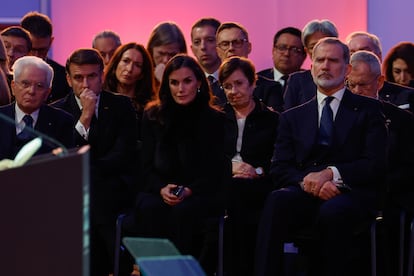 Acto de conmemoracin del 80 aniversario de la liberacin del campo de exterminio nazi de Auschwitz