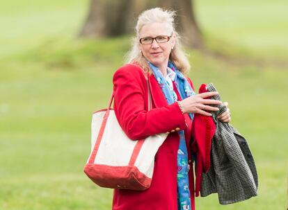 The former nanny to the princes, Alexandra Pettifer, in March 2014.