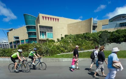 El Museo Te Papa de Wellington.