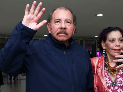 Daniel Ortega y Rosario Murillo, en una foto de archivo.