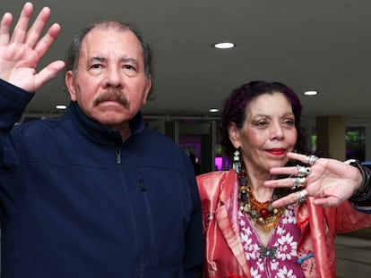 Daniel Ortega y Rosario Murillo.