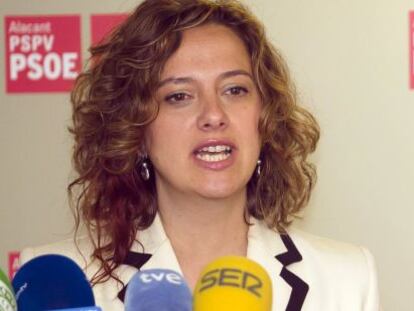 Elena Mart&iacute;n, concejal del PSPV en Alicante en una imagen de archivo.