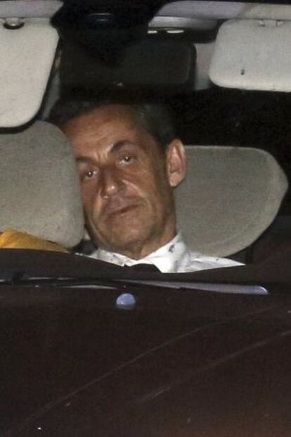 Nicolas Sarkozy em 1º de julho.