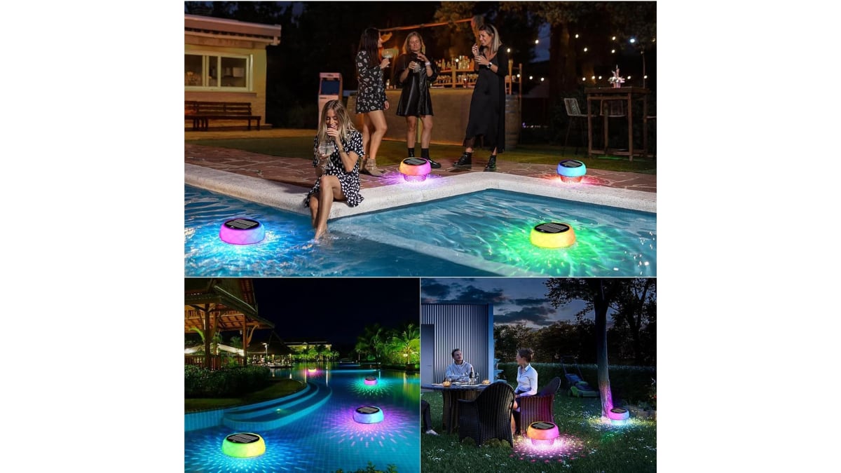 It can be used both inside and outside the pool.