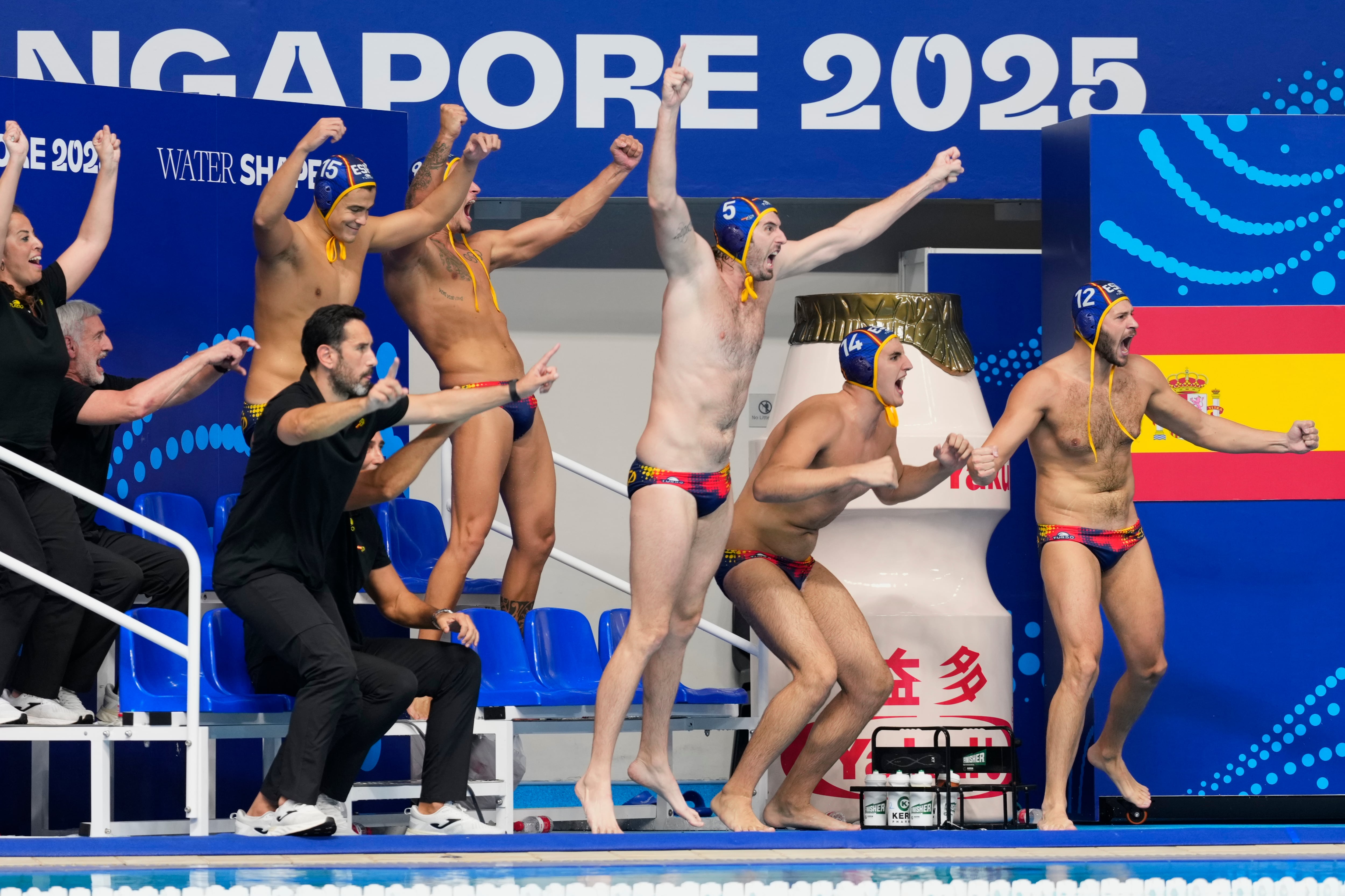 España asegura la plata en el Mundial de waterpolo