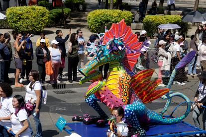 Alebrijes desfile día de muertos