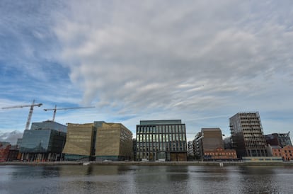 Puerto de Dublín.
