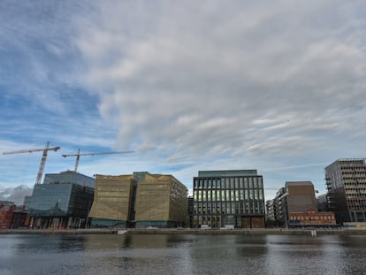 Puerto de Dublín.