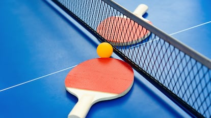 red de 'ping-pong' retráctil