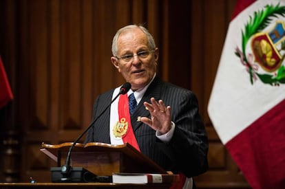 El presidente, Pedro Pablo Kuczynski, en julio.