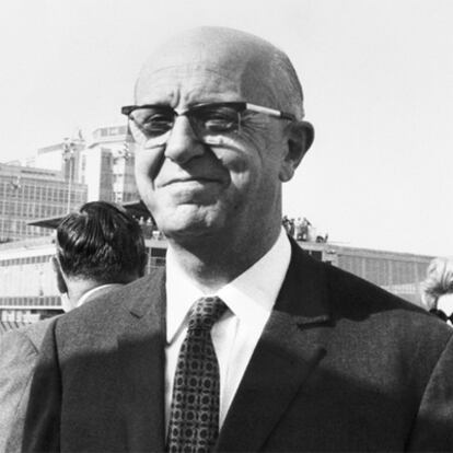 Pierre Harmel, en 1970.