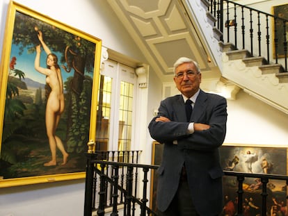 Antonio Bonet Correa, en 2009 en una imagen en la Academia de Bellas Artes.