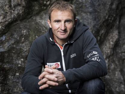 Ueli Steck en una imatge presa a Suïssa el setembre del 2015.