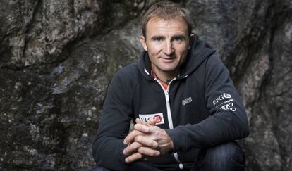 Ueli Steck en una imatge presa a Suïssa el setembre del 2015.