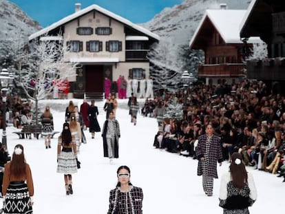 Desfile de Chanel en la Semana de la Moda de París (Francia) el pasado 5 de diciembre.