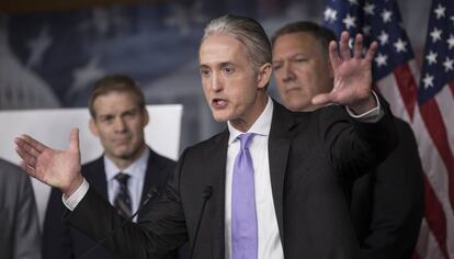 El presidente del Comité sobre Bengasi y representante republicano Trey Gowdy.