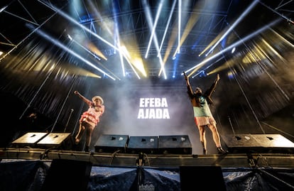 El dúo, en un concierto de 2022.