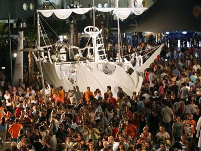 Inauguraci&oacute;n de la Volvo Ocean Race (Vuelta al Mundo a Vela), en Alicante en 2008. 