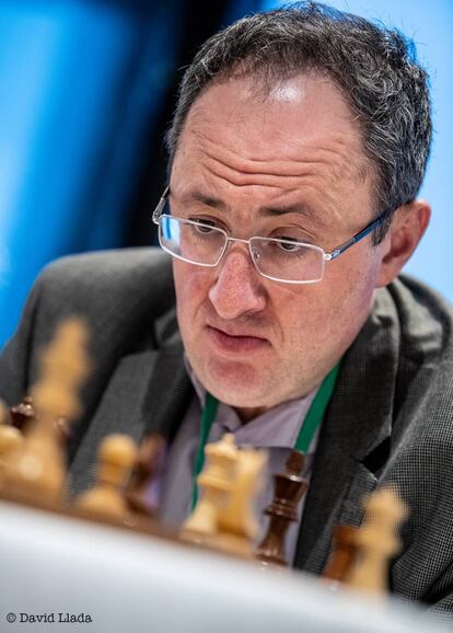 Borís Guelfand, el año pasado en el torneo de la Isla de Man (Reino Unido)