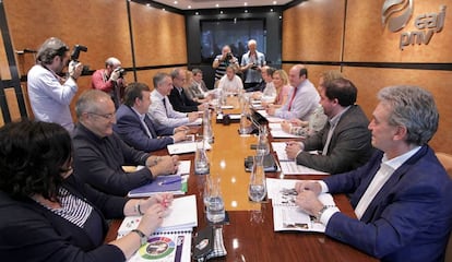 Reunión del máximo órgano del PNV este lunes en Bilbao