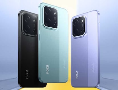 POCO C85 colores del teléfono