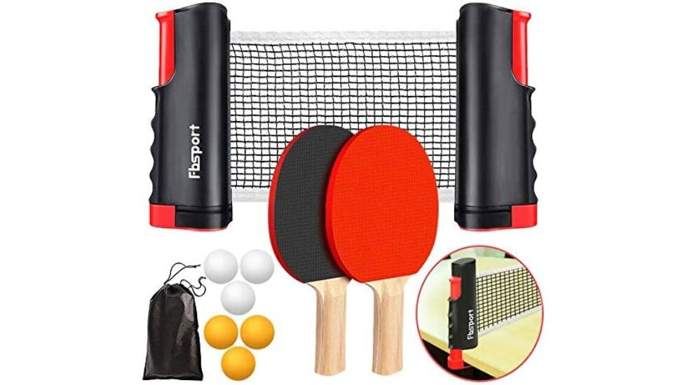 Este juego de tenis de mesa es perfecto para principiantes o jugadores con mayor nivel.