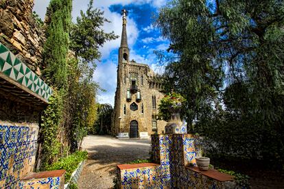 Fachada De la Torre Bellesguard de Antoni Gaudí en una imagen cedida por el centro.