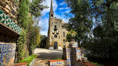 Fachada De la Torre Bellesguard de Antoni Gaudí en una imagen cedida por el centro.