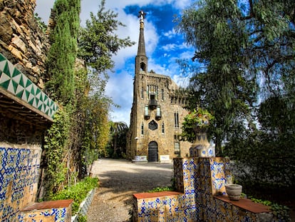 Fachada De la Torre Bellesguard de Antoni Gaudí en una imagen cedida por el centro.