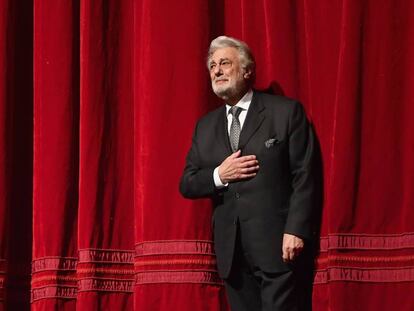 Plácido Domingo, el pasado noviembre en la Ópera Metropolitana de Nueva York.