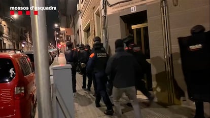 Imagen de archivo de los Mossos