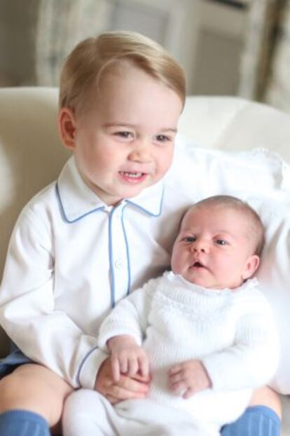 Los hijos de los duques de Cambridge.