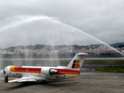 Imagen de un avión de Air Nostrum. EFE/Archivo