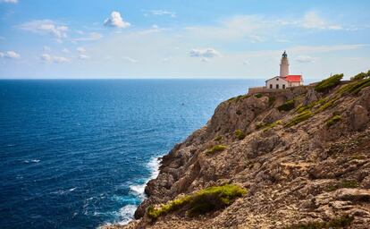 El faro de Capdepera, en Mallorca.