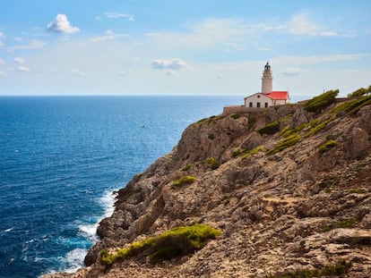 El faro de Capdepera, en Mallorca.