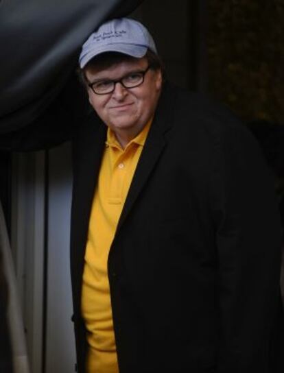 El director de cine Michael Moore.