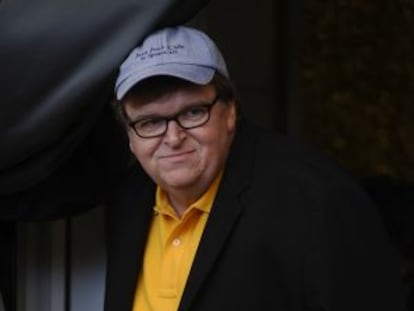 El director de cine Michael Moore.