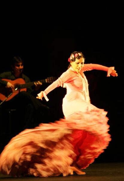 Eva Yerbabuena, en el Tokio International Forum.