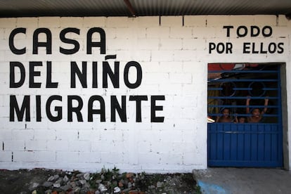 Uno de los albergues para ni&ntilde;os migrantes ubicados en Chiapas, sur de M&eacute;xico.