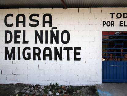 Uno de los albergues para ni&ntilde;os migrantes ubicados en Chiapas, sur de M&eacute;xico.