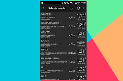 Esta app nos ofrece información detallada sobre el precio de más de 60.000 gasolineras en España, Alemania, Austria, Italia, Portugal y Francia. Actualizados cada día para poder encontrar la más barata cerca de nuestra ubicación.